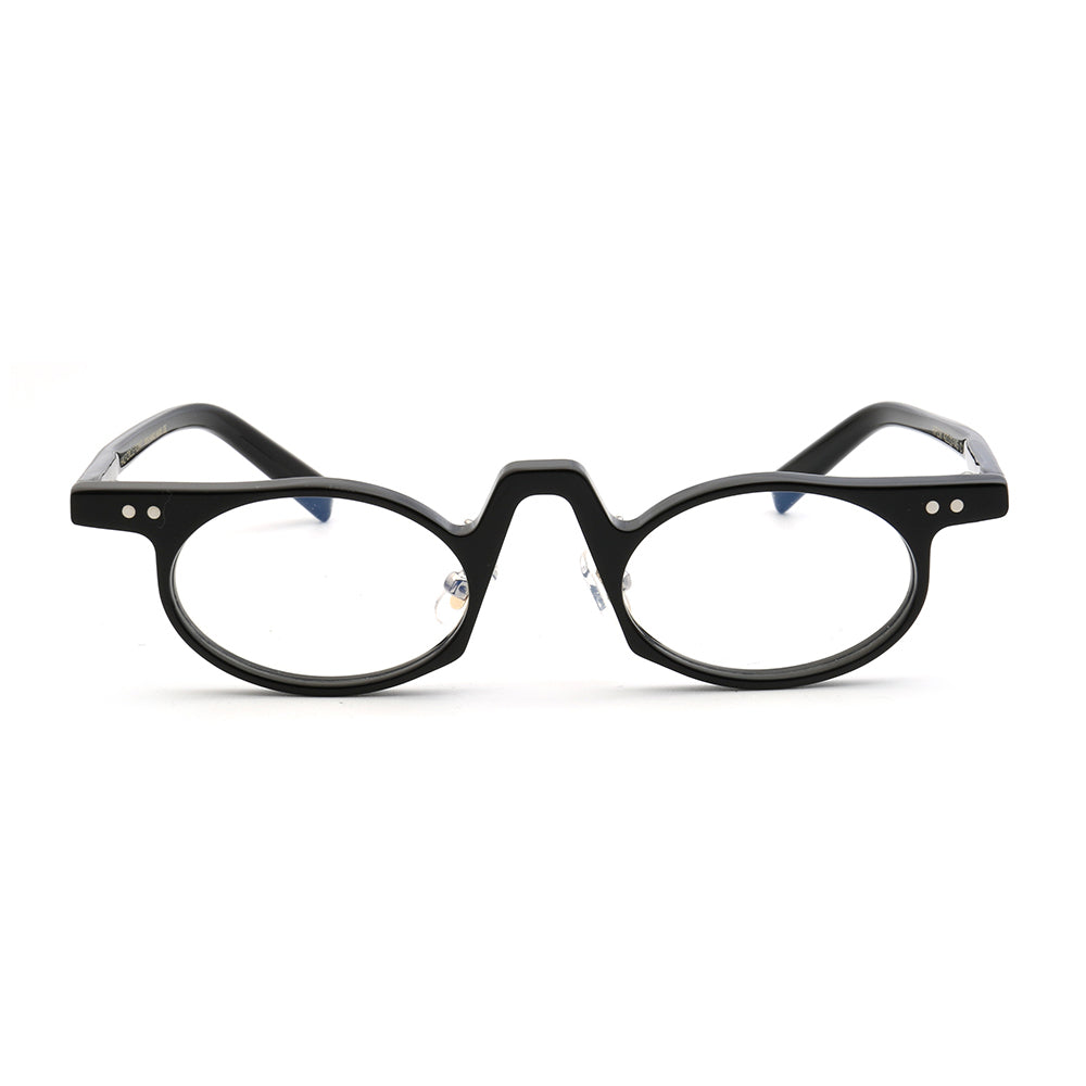 Revive | Retro Oval Eyeglasses for Men | Womens Tortoise Shell Funky Glasses Frames