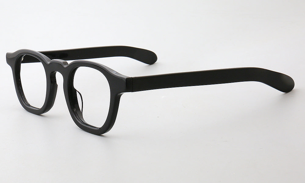 Newport | Classic Patterned Acetate Eyeglasses | Colorful Unisex Round Full Rim Frames