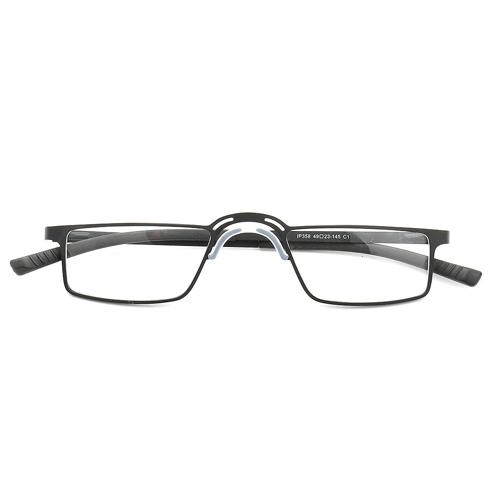 Sterling | Sleek Modern Rectangular Glasses | Modern Business Eyeglasses w/ Lightweight Design