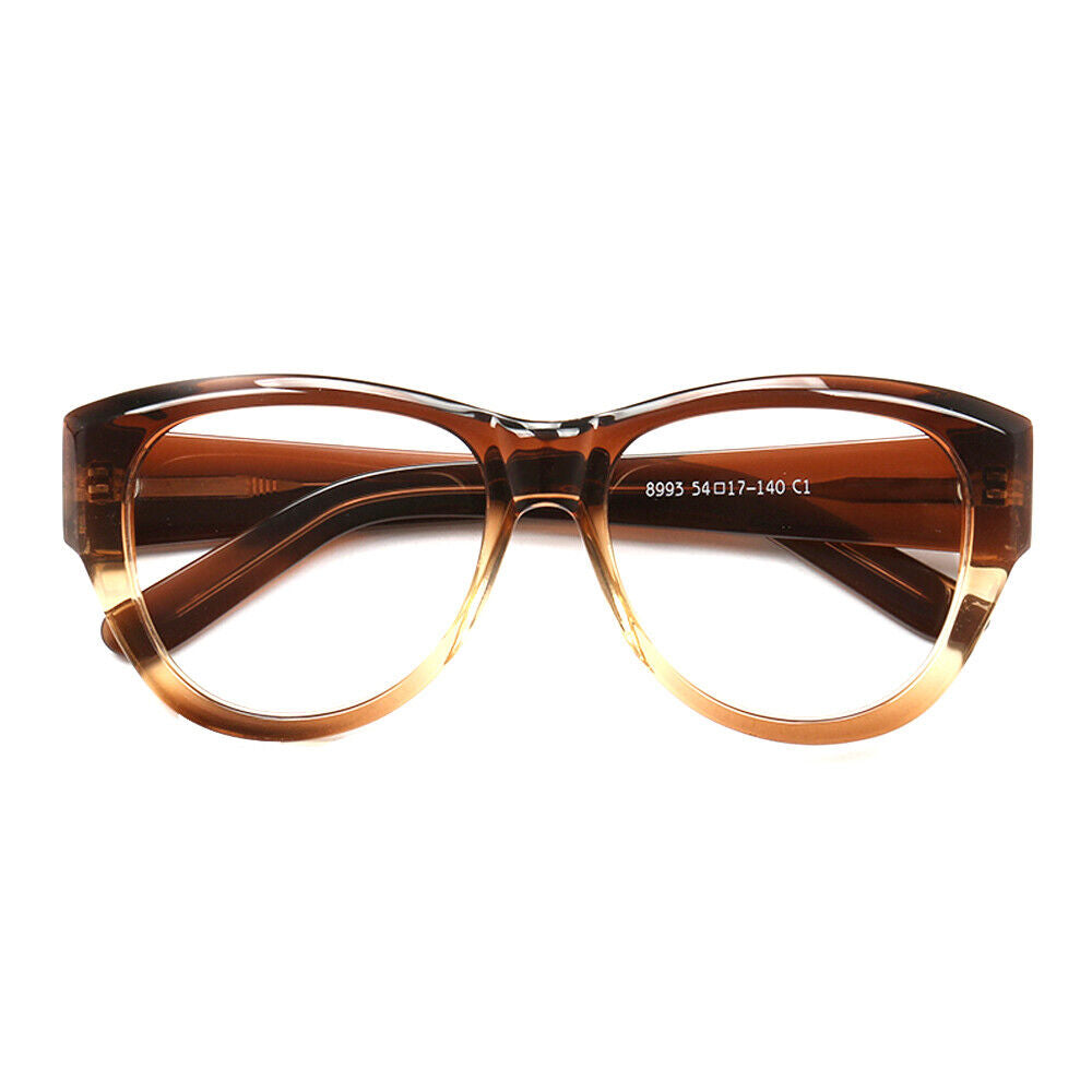 Teri | Round Gradient Glasses For Women | Colorful Full Rim Acetate Glasses