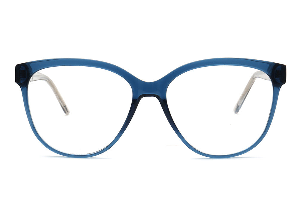 Mila | Oversized Womens Eyeglass Frames Fashionable | Trendy Cat Eye Glasses for Women