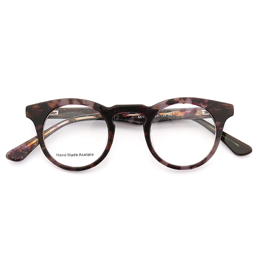Artist | Retro Women Small Round Glasses Frames | Modern Colorful Men Optical Eyeglasses