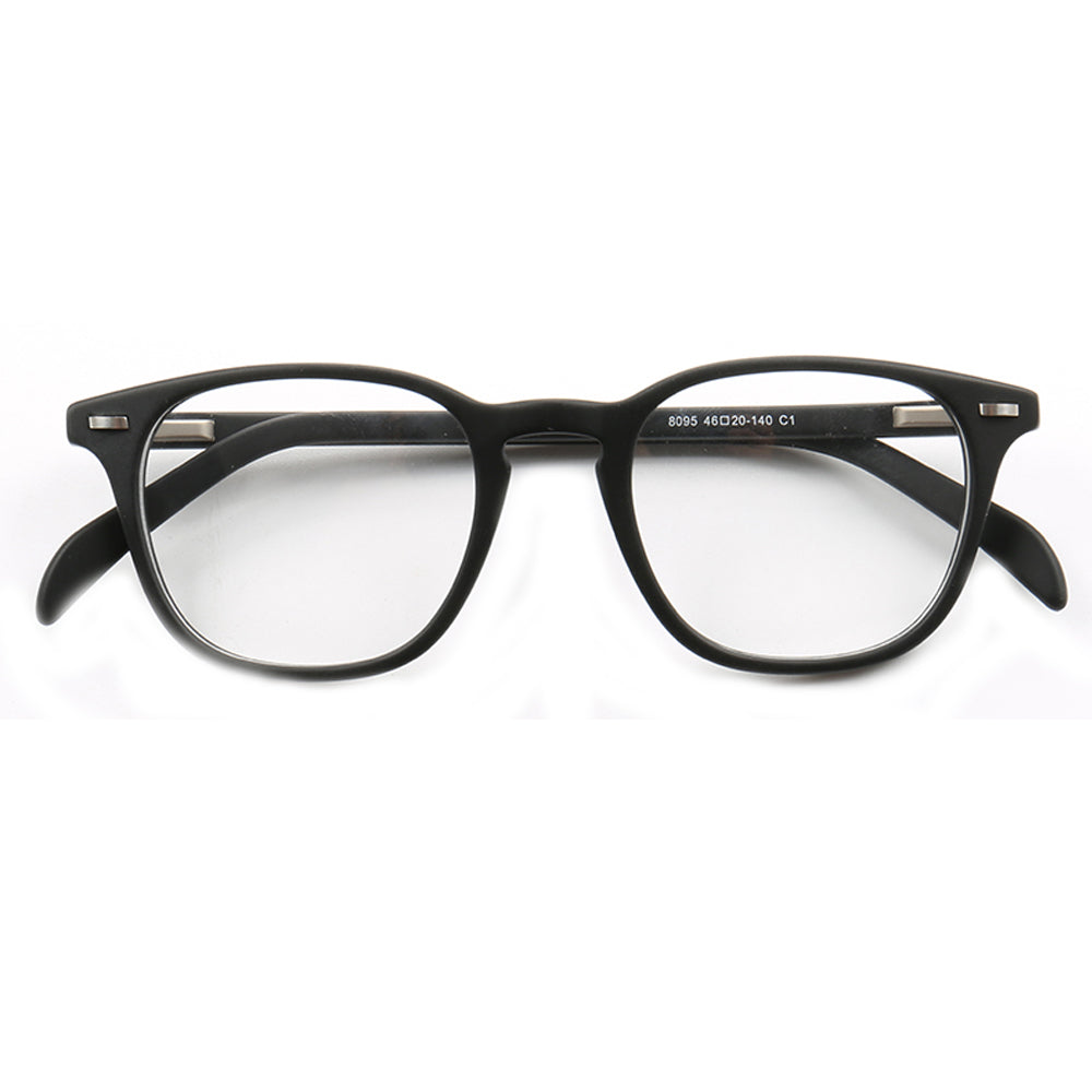 Stetson | Round Full Rim Two Tone Womens Square Eyewear | Retro Brown Mens Glasses Frames Online