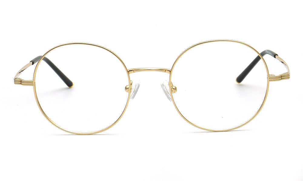 Jaycee | Vintage Women Round Metal Glasses Frames | Men’s Retro Eyeglasses Nerd Eyewear Online