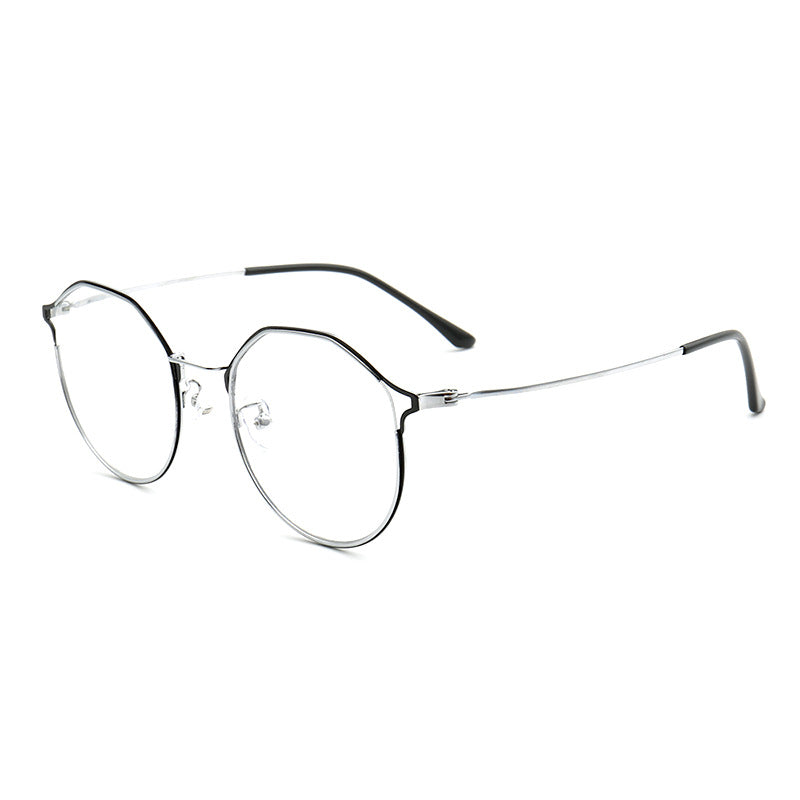 Eva | Cat Eye Glasses For Women | Lightweight Metal Eyeglass Frames Purple