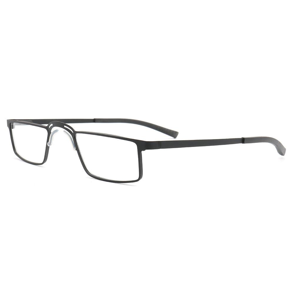 Sterling | Sleek Modern Rectangular Glasses | Modern Business Eyeglasses w/ Lightweight Design