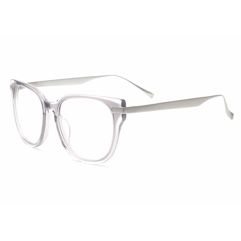 Bessie | Modern Stylish Round Full Rim Eyeglasses | Lightweight Titanium & Acetate Frame