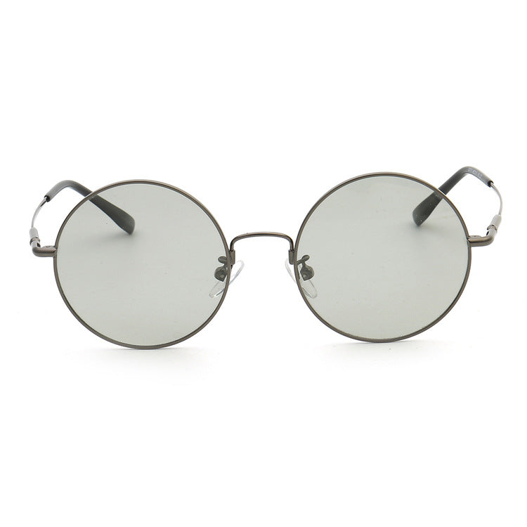 Reed | Round Womens Polarized Sunglasses Gradient | Mens Retro Sun Glasses UV400 Driving Outdoor