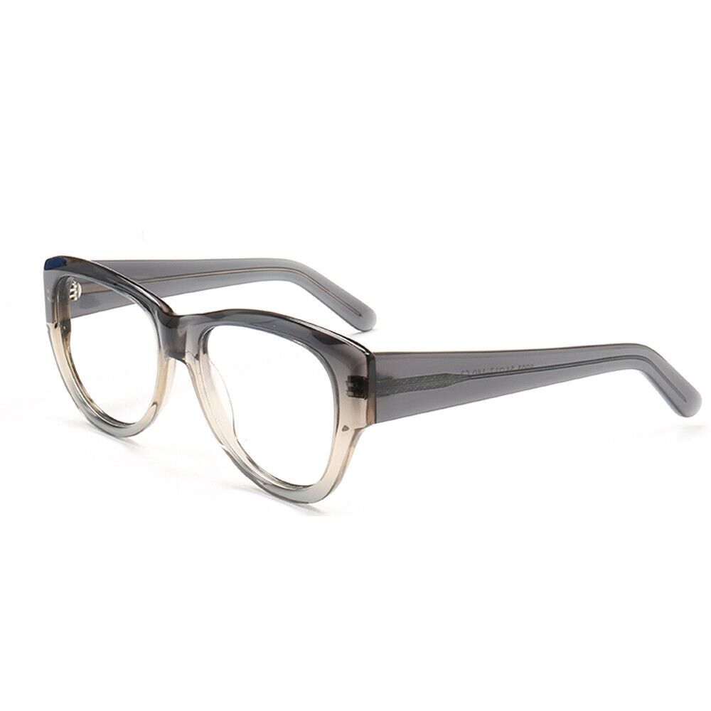 Teri | Round Gradient Glasses For Women | Colorful Full Rim Acetate Glasses