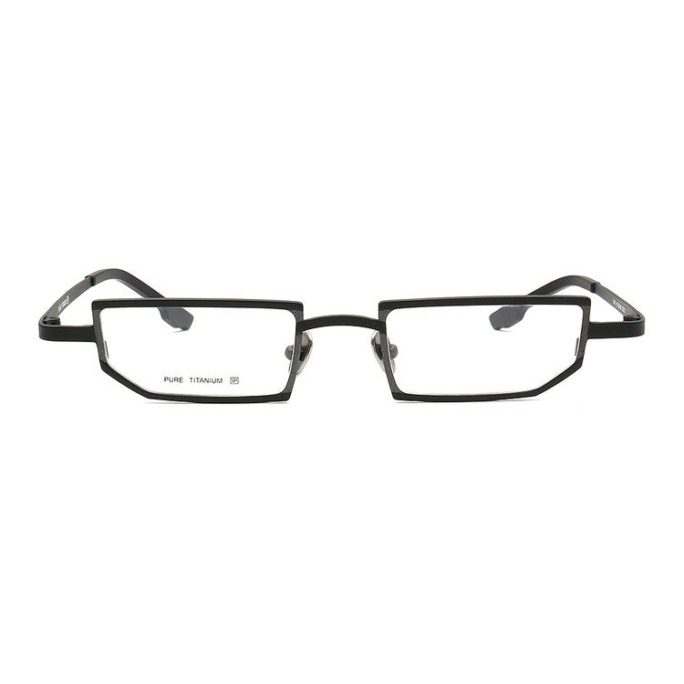 King | Stylish Mens Titanium Eyeglasses Green | Hipster Geometric Women Square Glasses Frames Online