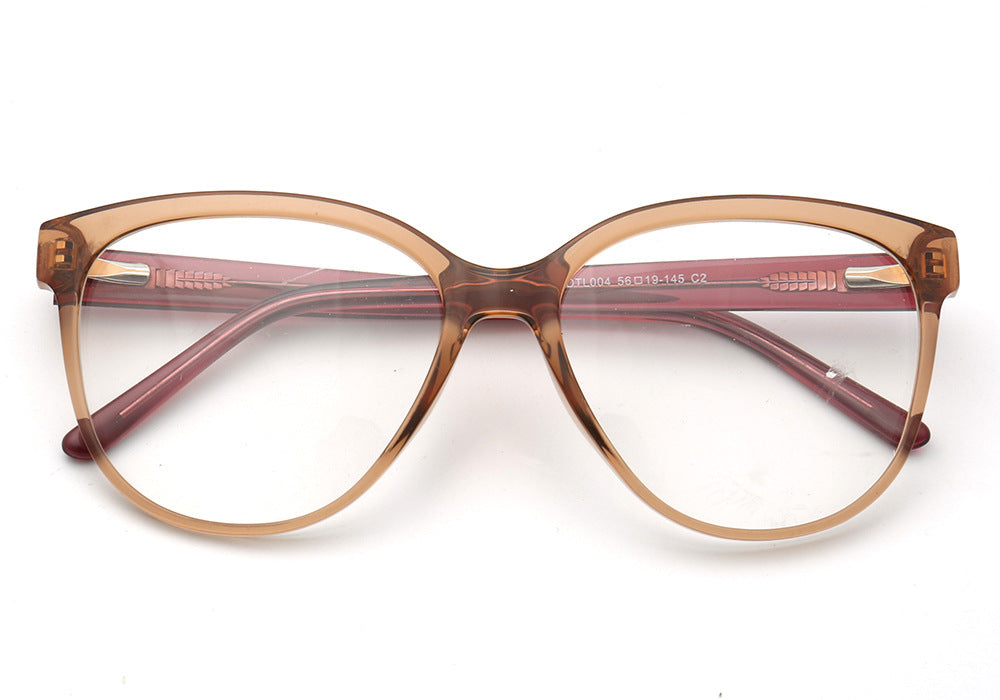 Mila | Oversized Womens Eyeglass Frames Fashionable | Trendy Cat Eye Glasses for Women