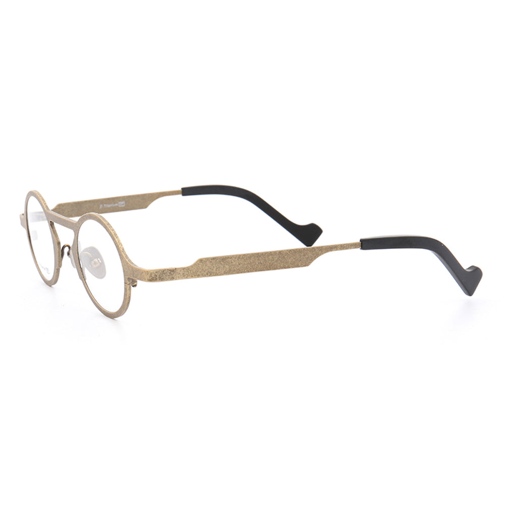 Avery | Vintage Round Titanium Eyeglasses for Men | Fashionable Womens Eyewear Frames Online