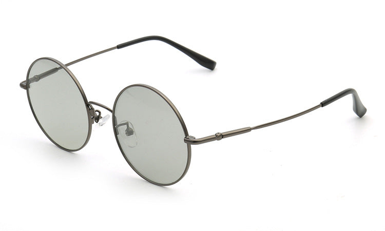 Reed | Round Womens Polarized Sunglasses Gradient | Mens Retro Sun Glasses UV400 Driving Outdoor