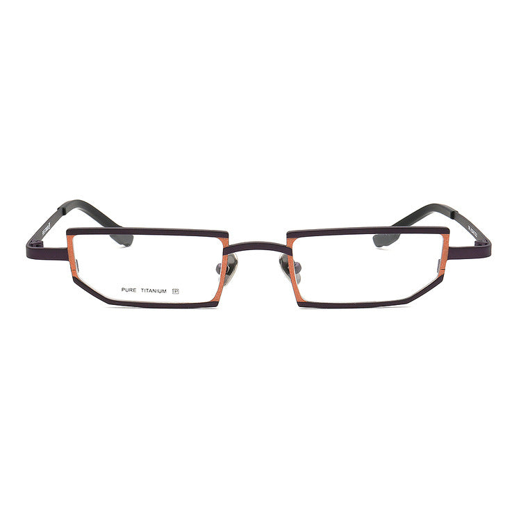 King | Stylish Mens Titanium Eyeglasses Green | Hipster Geometric Women Square Glasses Frames Online