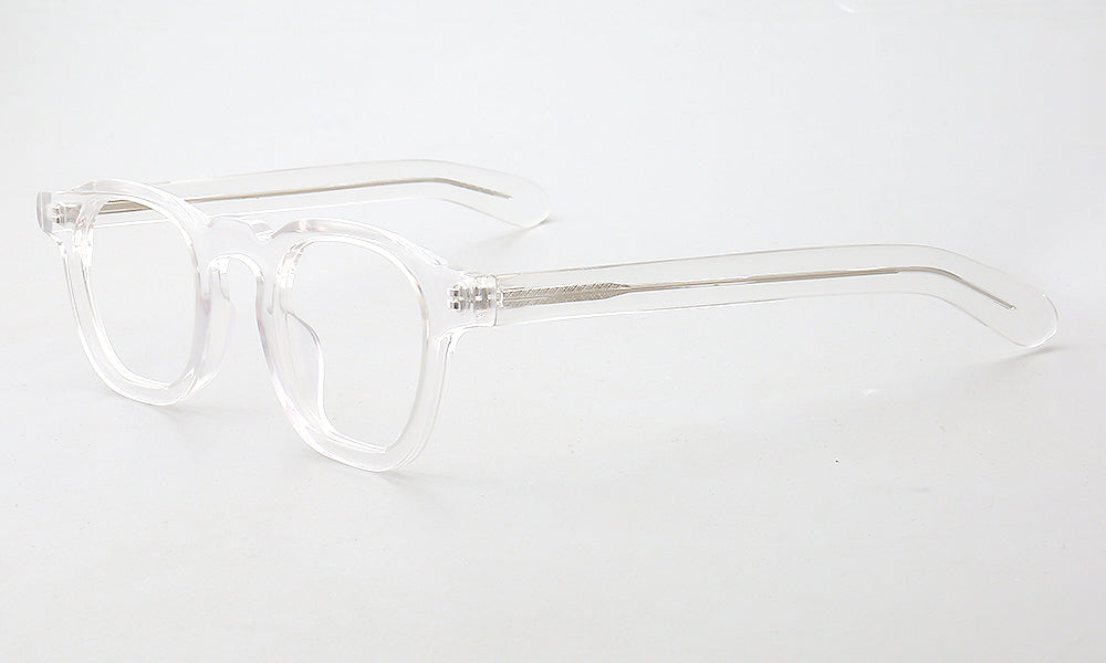 Newport | Classic Patterned Acetate Eyeglasses | Colorful Unisex Round Full Rim Frames