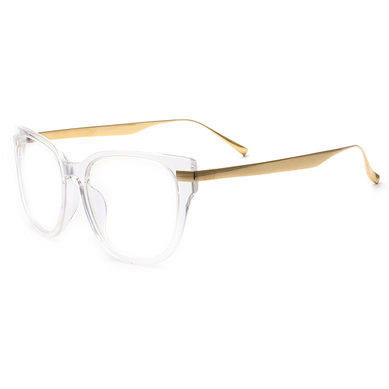 Bessie | Modern Stylish Round Full Rim Eyeglasses | Lightweight Titanium & Acetate Frame