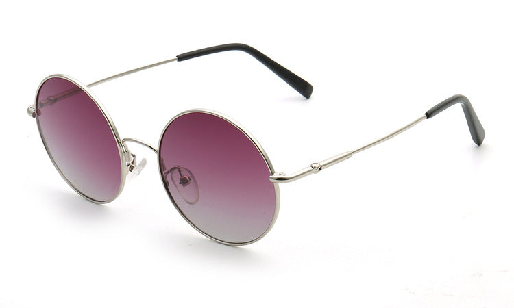 Reed | Round Womens Polarized Sunglasses Gradient | Mens Retro Sun Glasses UV400 Driving Outdoor