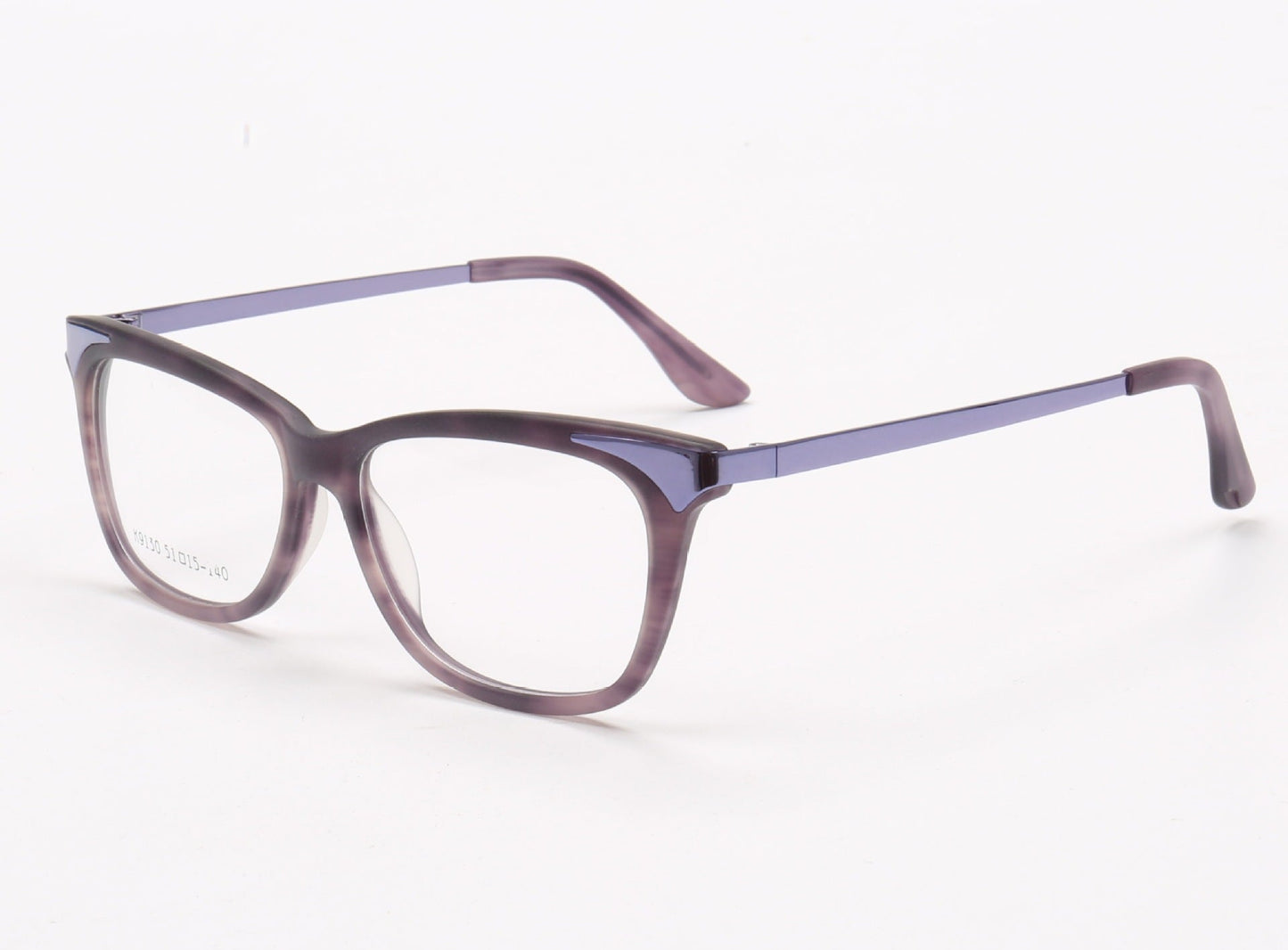 Betty | Womens Trendy Cat Eye Glasses | Female Fashionable Eyeglasses Frames Purple Online
