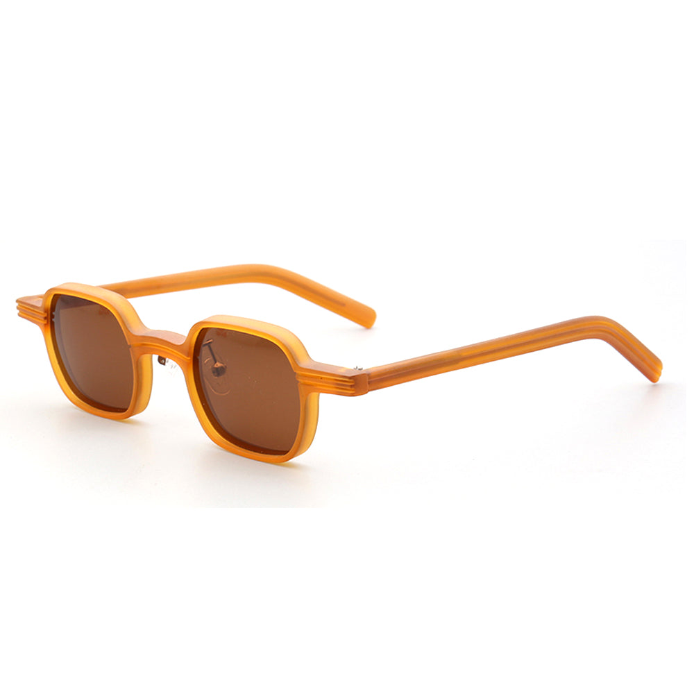 Renew | Retro Full Rim Square Sunglasses | Nerd Style Frame w/ Polarized Lenses