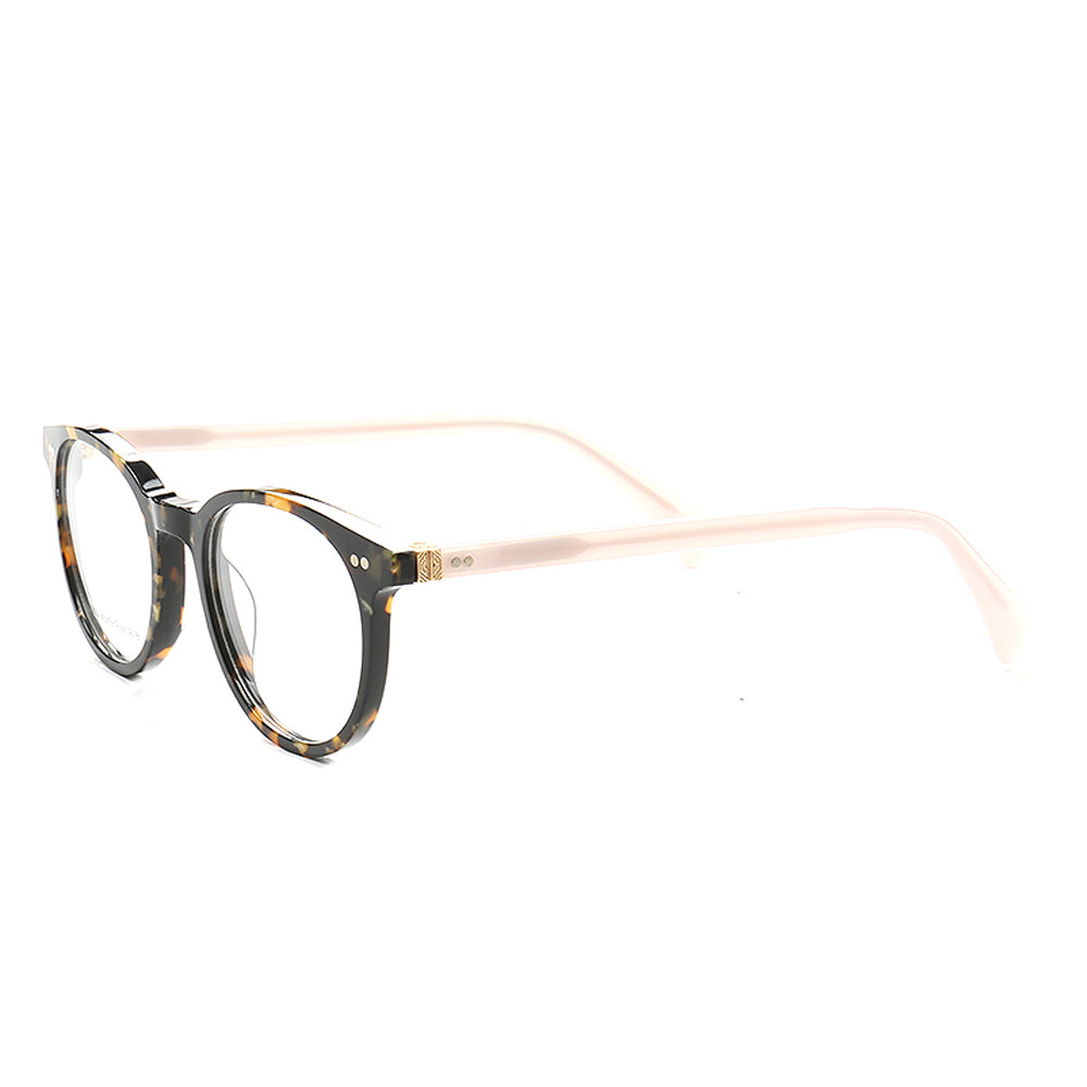 Grace | Round Patterned Acetate Eyeglasses Frames Online | Modern Womens Floral Glasses Frames