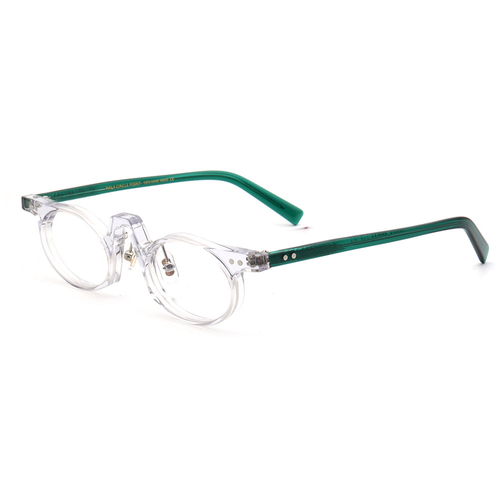 Revive | Retro Oval Eyeglasses for Men | Womens Tortoise Shell Funky Glasses Frames