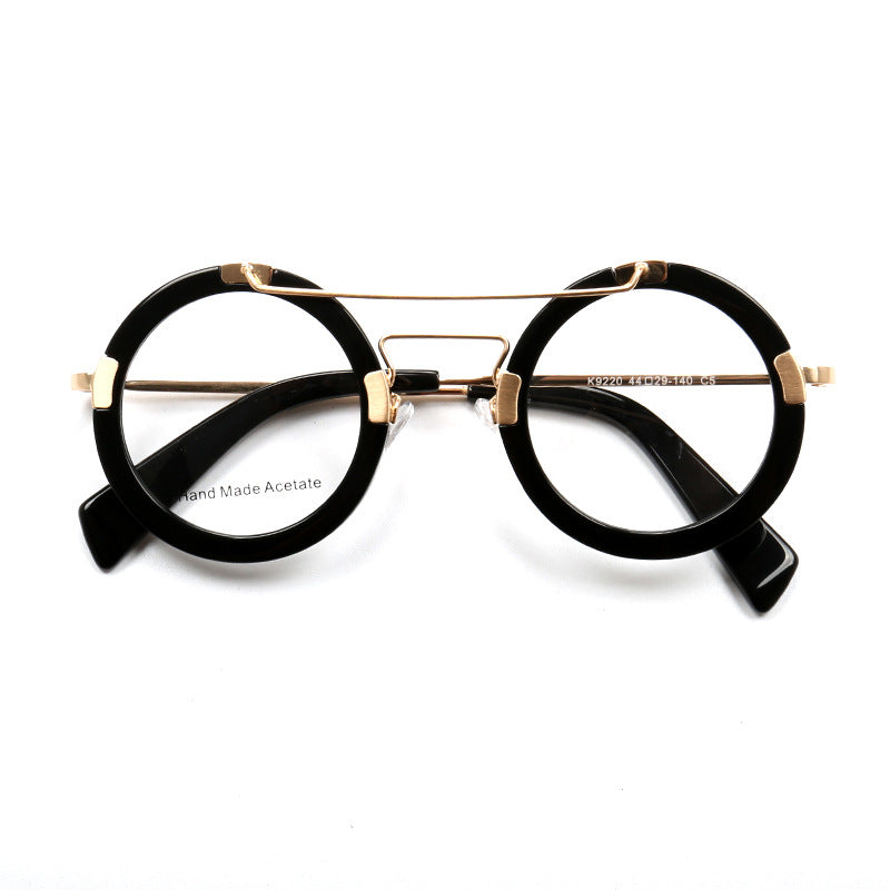 Altitude | Circular Retro Eyeglasses For Men | Funky Women Round Glasses Frames Tortoise Shell