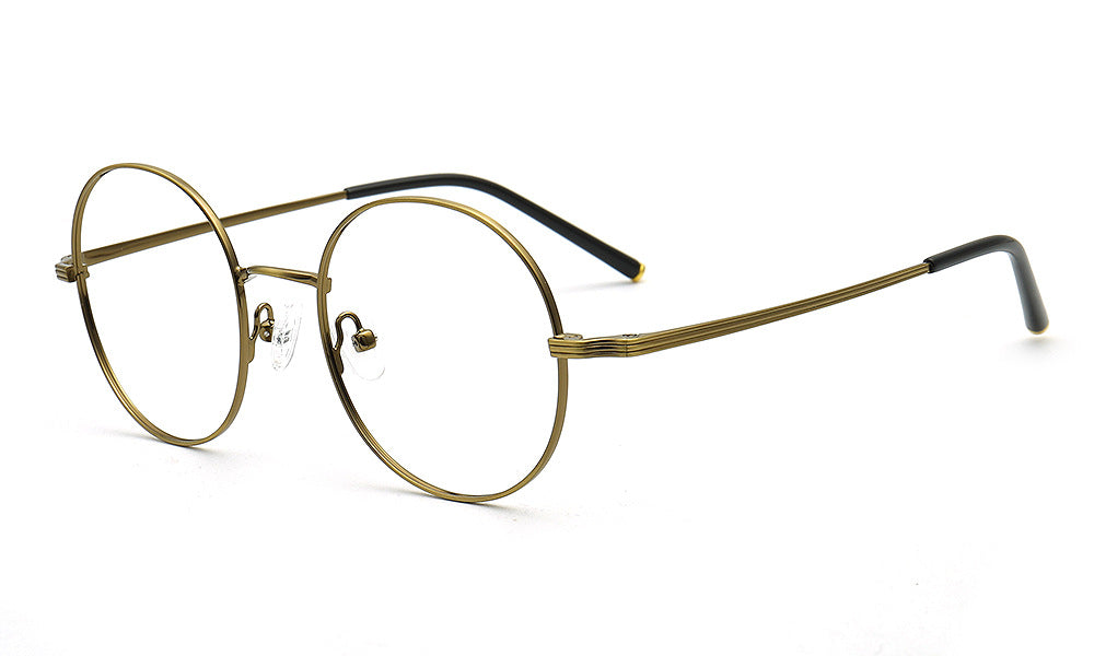 Jaycee | Vintage Women Round Metal Glasses Frames | Men’s Retro Eyeglasses Nerd Eyewear Online