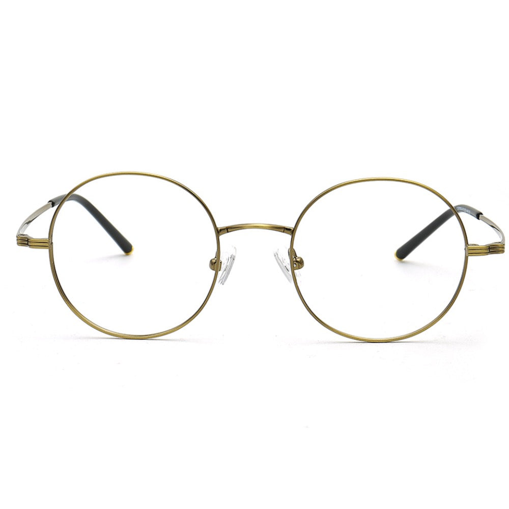 Jaycee | Vintage Women Round Metal Glasses Frames | Men’s Retro Eyeglasses Nerd Eyewear Online