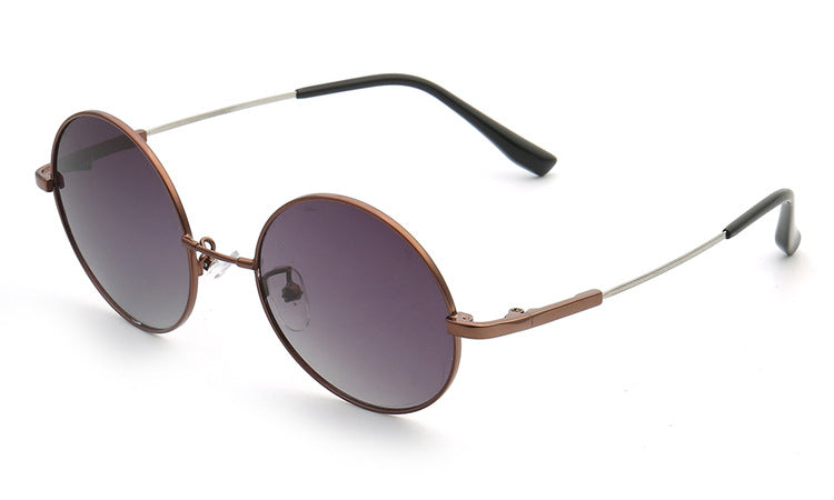 Sloan | Womens Round Sunglasses Polarized | Mens Retro Sun Glasses UV400 Driving Outdoor