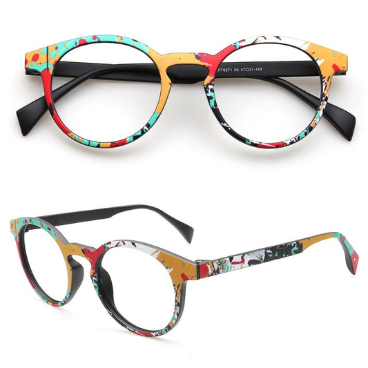 Henderson | Round Rainbow TR Eyeglasses for Men & Women | Lightweight Stylish Glasses Frames Online