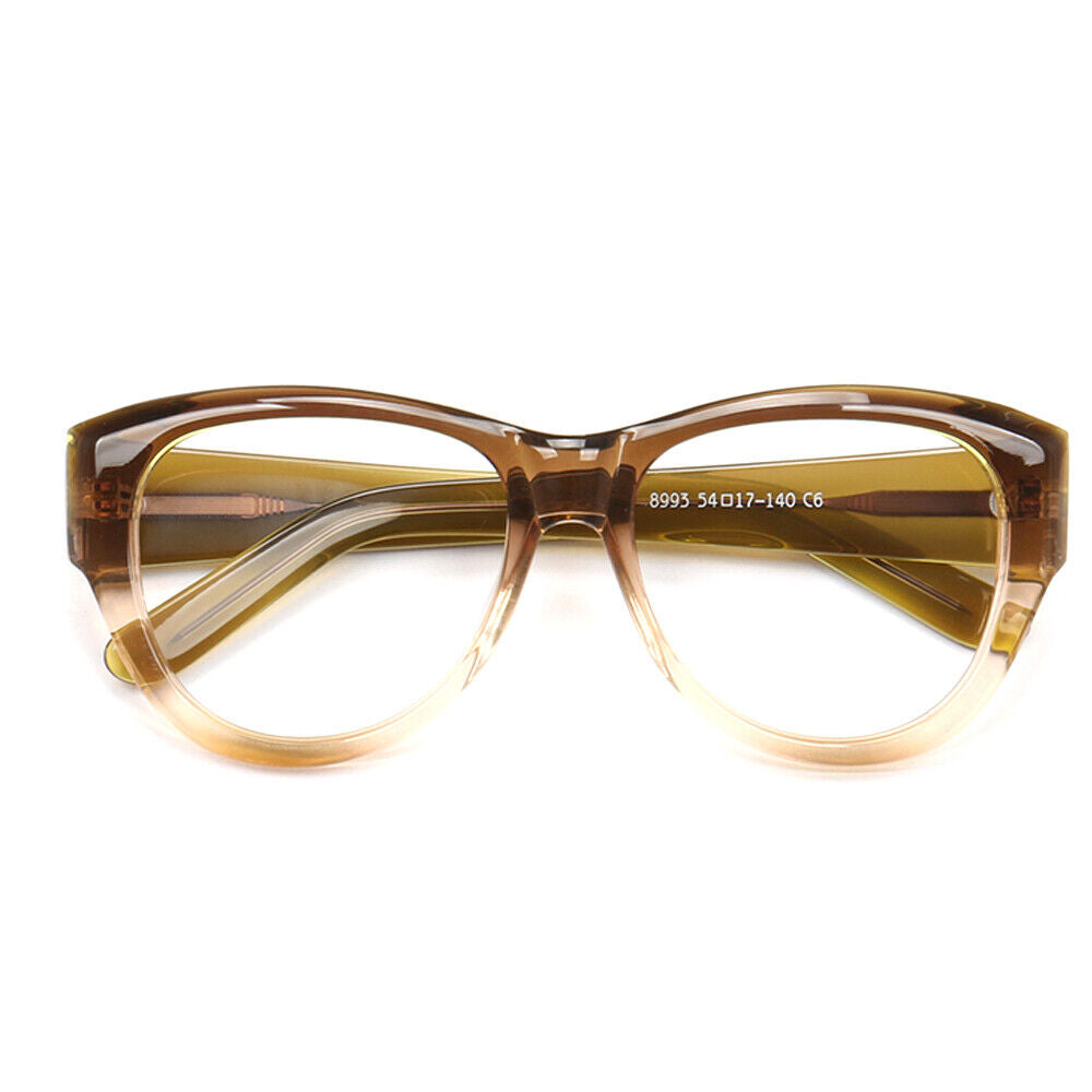 Teri | Round Gradient Glasses For Women | Colorful Full Rim Acetate Glasses