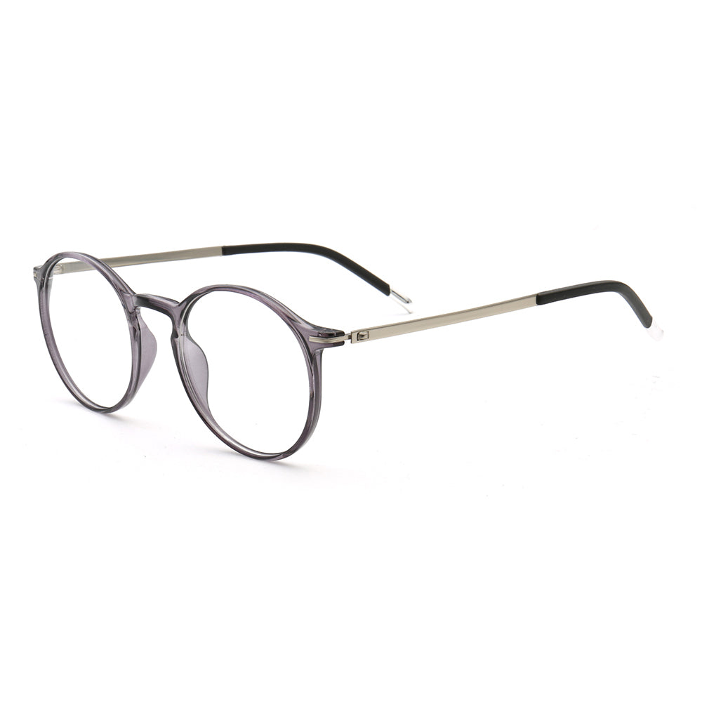 Ember | Light TR Tortoise Eyeglasses For Women  | Modern Round Clear Men Glasses Frames
