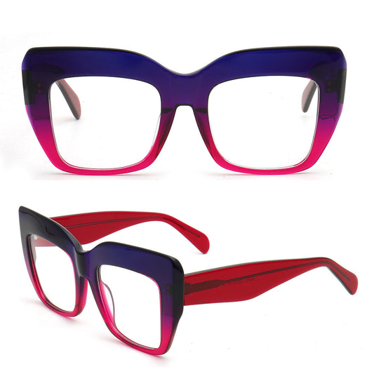 Vivian | Oversized Butterfly Eyeglass Frames For Women | Funky Square Glasses Frames Online