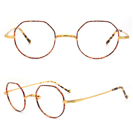 Dylan | Geometric Trendy Titanium Spectacles