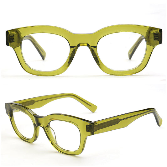 Weston | Vintage Mens Square Eyeglasses | Trendy Womens Funky Eyewear Frames Retro Spectacles