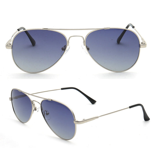 Dean | Vintage Pilot Memory Metal Mens Sunglasses | Classic Polarized Sun Glasses UV400