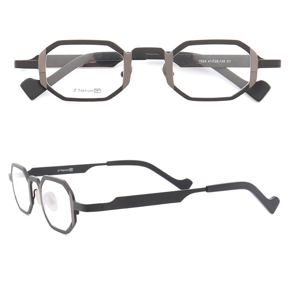 Felton | Retro Geometric Titanium Eyewear Frames
