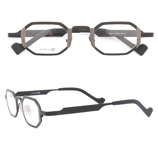 Felton | Retro Geometric Titanium Eyewear Frames