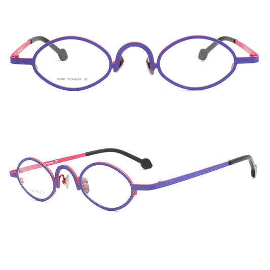 Wendi | Full Rim Oval Glasses For Women | Lightweight Pure Titanium Design