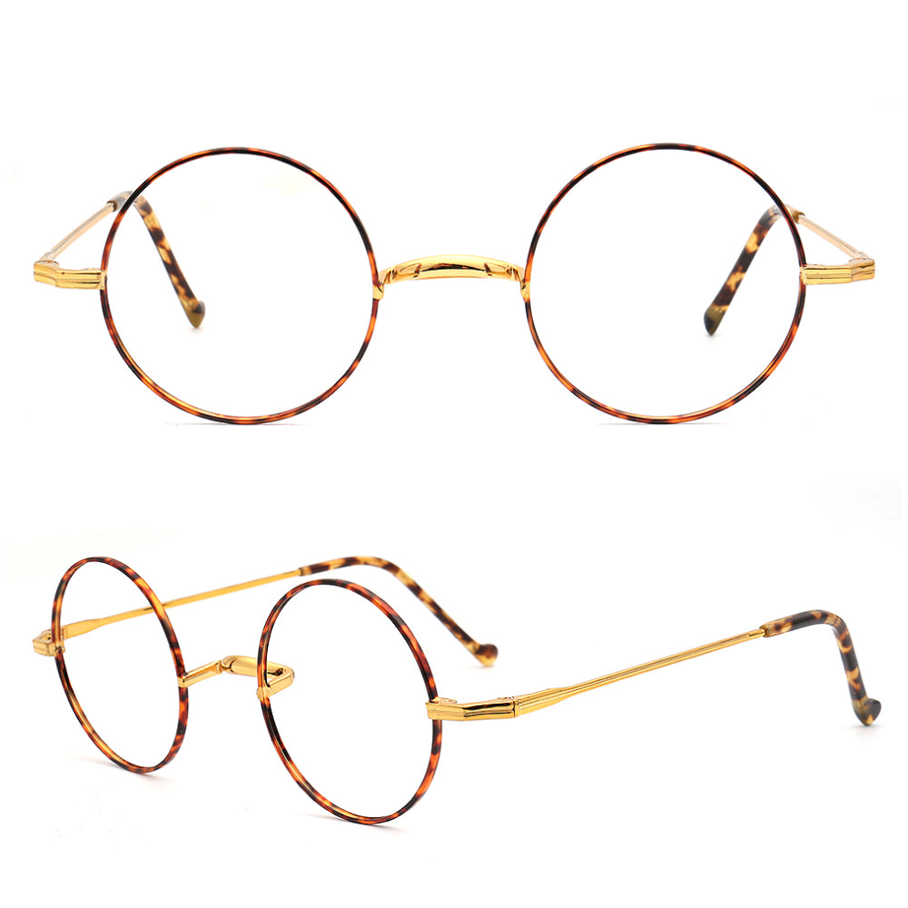 Madison | Retro Round Titanium Glasses Frames