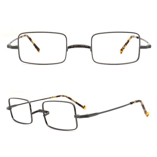 Logan | Vintage Rectangle Titanium Eyewear Frames