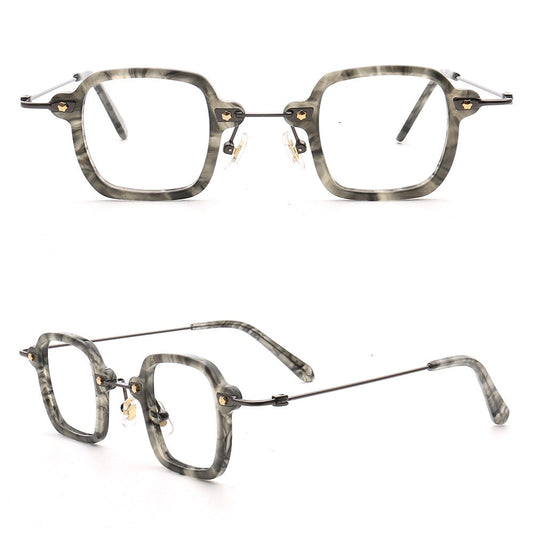 Marble | Modern Square Eyeglasses |  Retro Small Optical Glasses Frames