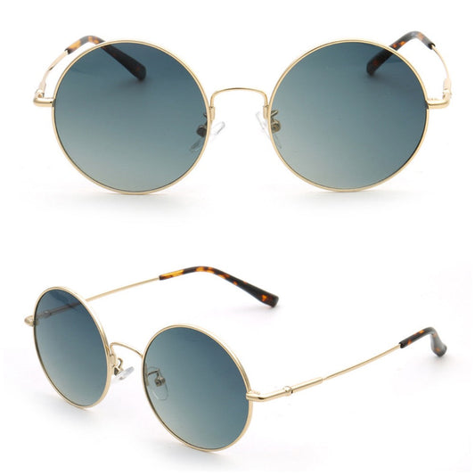 Reed | Round Womens Polarized Sunglasses Gradient | Mens Retro Sun Glasses UV400 Driving Outdoor