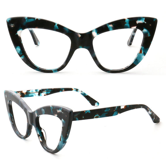 Winnie | Stylish Oversized Cat Eye Glasses For Women | Womens Tortoise Eyeglasses Frames Online