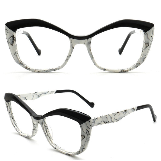 Gianna | Trendy Cat Eye Optical Eyeglasses For Women |  Vintage Tortoise Oversize Glasses Frame