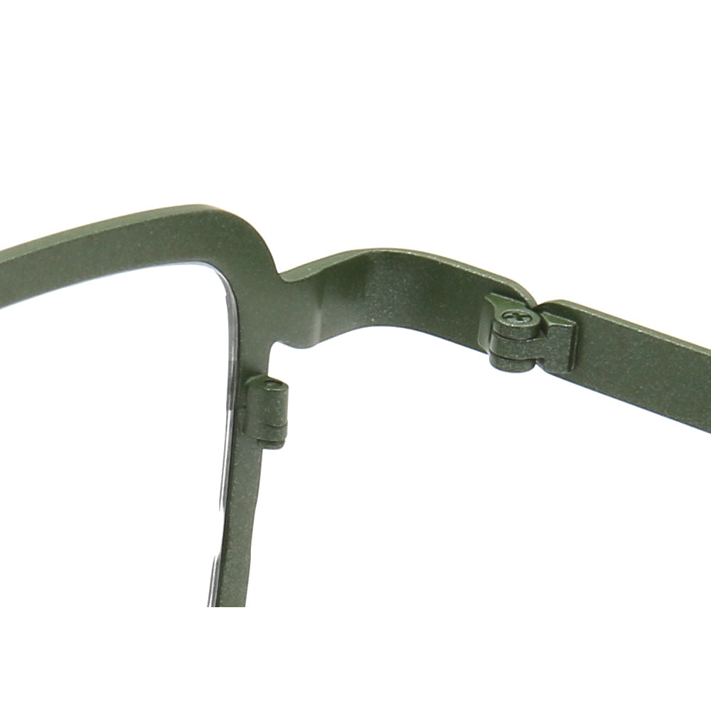 Wesley | Classic Square Titanium Mens Eyeglass Frames | Modern Sleek Two Tone Eyewear Online