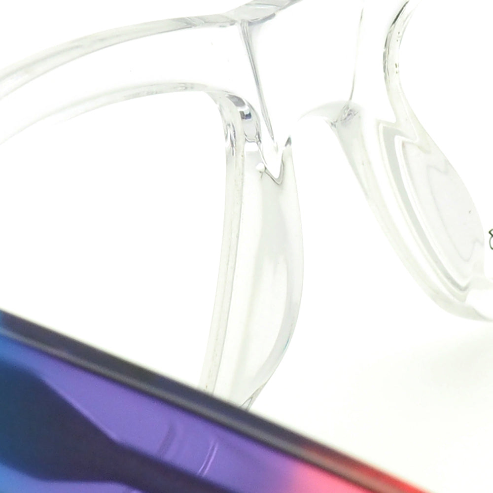 Gradient | Square Full Rim Acetate Eyeglasses | Colorful Fashionable Glasses For Men & Women