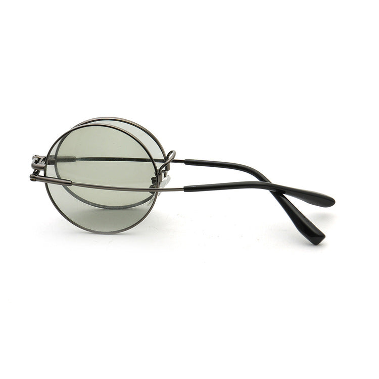 Reed | Round Womens Polarized Sunglasses Gradient | Mens Retro Sun Glasses UV400 Driving Outdoor