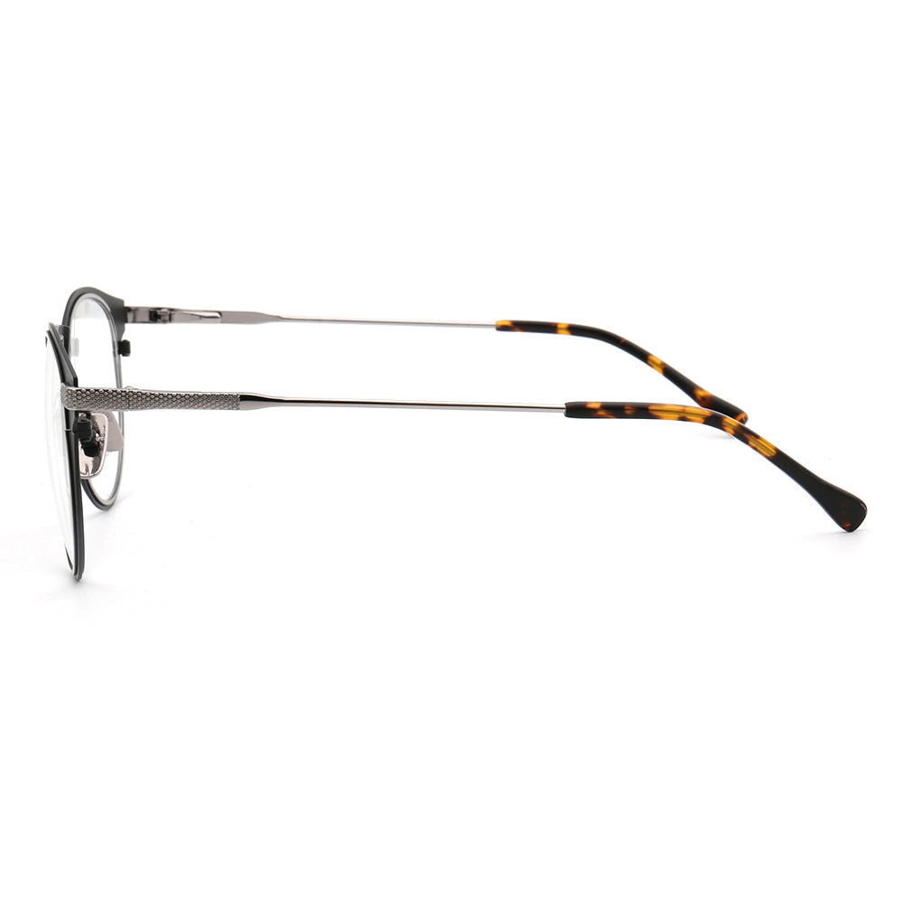 Tate | Vintage Round Stainless Steel Eyeglasses For Men & Women | Lightweight Modern Glasses Frames