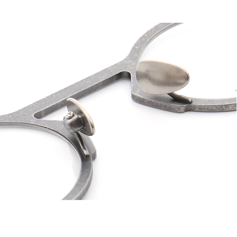 Avery | Vintage Round Titanium Eyeglasses for Men | Fashionable Womens Eyewear Frames Online